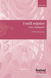 I Will Rejoice SATB choral sheet music cover